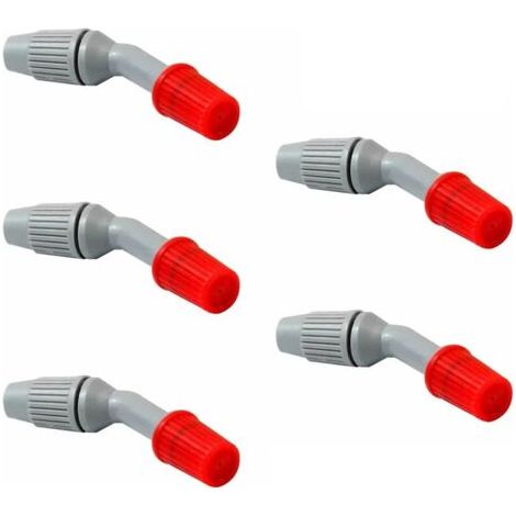 5er-Pack Sprühdüsen, Sprühzubehör für die Gartenbewässerung, Ersatzteile für Sprühgeräte, zum Bewässern und Reinigen (1/4)