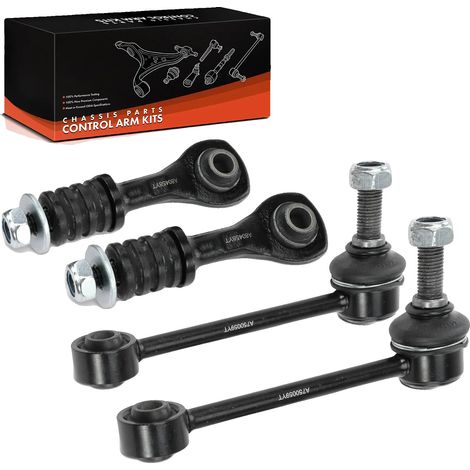 Steuerarmset, Stahl, Set von 4, Kompatibilität mit Jaguar XJ X308, Leistung für Vorder- und Hinterachse, Einfache Installation (1/5)