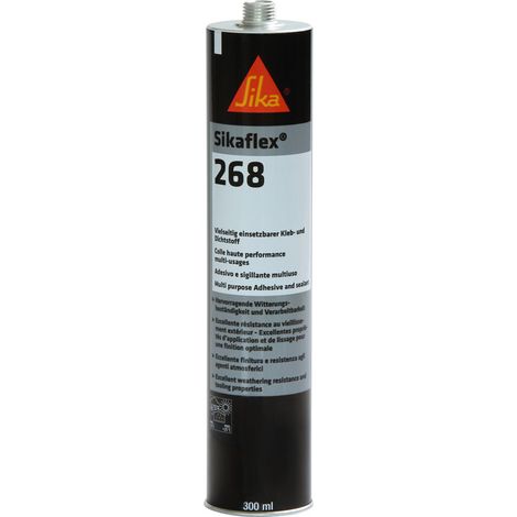 Sikaflex 268 schwarz 300ml Kleb-& Dichstoff Schienenfahrzeug
