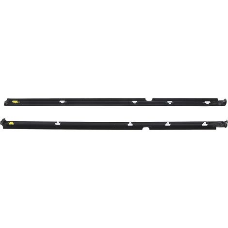 Joint d'étanchéité pour Fenêtre de Porte Gauche et Droite en ABS et Caoutchouc 2 Pièces Compatible avec Miata 1990-2005 (1/4)