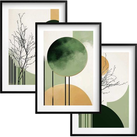 Poster da parete con cornice. Moderni quadri da parete per decorare l'ufficio.