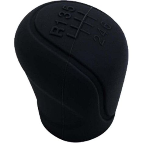 Universel en Silicone Pommeau Levier Vitesse Couvercle Pommeau Levier Vitesse en Silicone Automobile Couvre Frein Main Silicone, Anti Dérapant, Résistante Adapté à La Plupart des Capots (1/5)