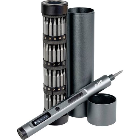 Joy-it WE-0004 S2-SET-Drehmoment Jeu d'outils Outil multifonction sans fil, Lampe LED sans fil dans une boîte de rangem (1/3)