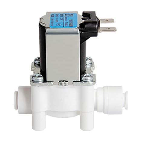 Électrovanne d'entrée 24 V sûre et durable pour purificateur d'eau domestique, vanne solénoïde pour eaux usées 1/4 pouce