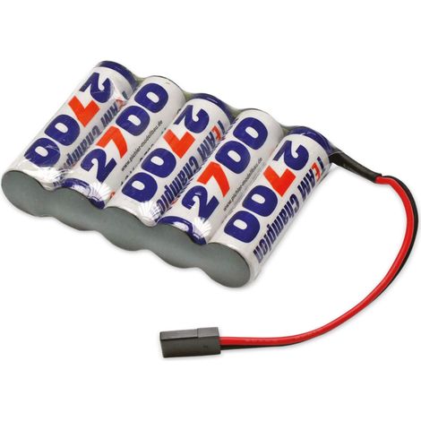PICHLER NiMH AA Batterie Récepteur Team Champion 2700, 6,0 V
