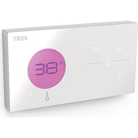 CONTROL TERMOSTÁTICO ELECTRÓNICO EMPOTRADO SHOWER