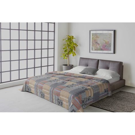 MB HOME ITALY Trapuntino estivo Athena, ADANA GRIGIO, 2 Posti (1/2)