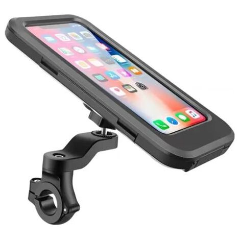 Support de téléphone portable étanche pour moto et vélo, support de téléphone portable pour guidon de vélo, support étanche (1/4)