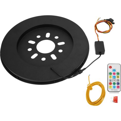 Roue de secours lumineuse RGB multicolore légère avec télécommande, remplacement universel pour Wrangler (1/3)