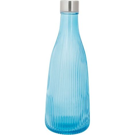 6 Botellas de 1 L Azul Azur - Atla - Cómodo y a la Moda