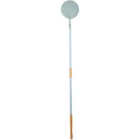 5 x PALA P/PIZZA ACCIAIO INOX D 19CM C/MANICO 164CM
