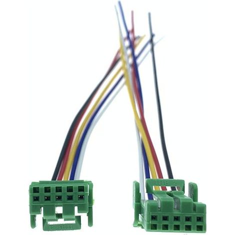 Kompatibel mit Honda CR-V, Accord, Civic und Crider Navigationssystemen, einschließlich Rückfahrkamera, 5-poliger Kabelbaumstecker – JB1352-5P