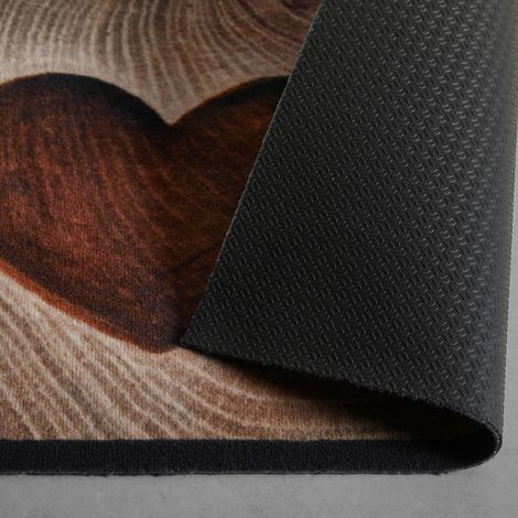 Mömax Fußmatte Love Home Wood in Braun ca. 50x70cm (1/5)