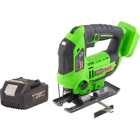 Seghetto alternativo a batteria Procraft ST22 20 V 80 mm Brushless + 1x batteria 4,0 Ah - senza caricabatteria