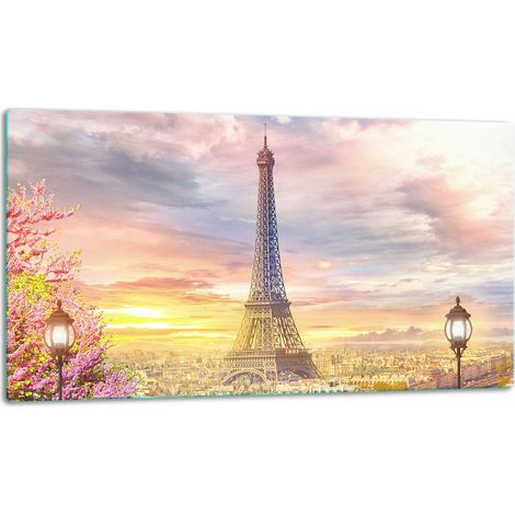 Tabla de cortar de vidrio 52x30 París (1/5)