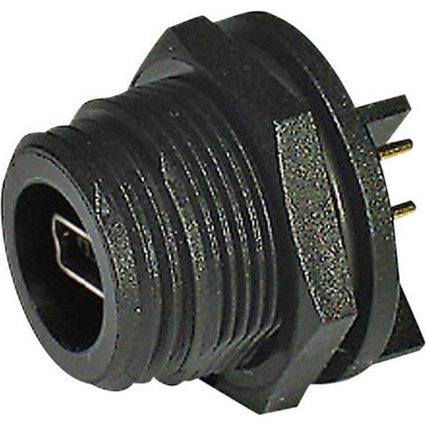 Presa mini USB 2.0 tipo AB IP68 Presa PX0457 Basetta portacontatti PX0457 Bulgin Contenuto: 1 pz.