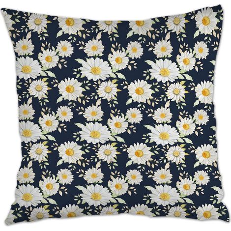 Housse de coussin carrée standard 45x45cm maison douce confortable pour canapé lit salon chambre à coucher (1/5)