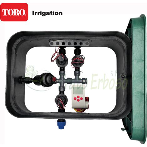 Toro PA-EZP-FP3 - Válvula de riego ensamblada de 1" y 3 zonas