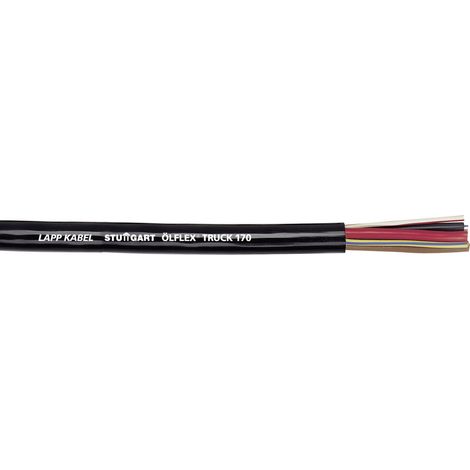 LAPP ÖLFLEX® TRUCK 170 Fahrzeugleitung 2 x 1 mm² Schwarz 7027060/50 50 m
