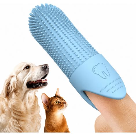 Brosse à Dents pour Animaux - Brosse à Doigt (1/4)