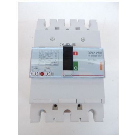 Disjoncteur de puissance 160A 3P magnéto-thermique 25kA 400V DPX3 250 LEGRAND 420207