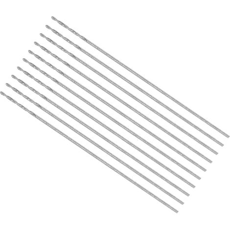 10-Pièces Micro Perceuse Mèches 0.3mm 6542 Haute Vitesse Acier (1/5)