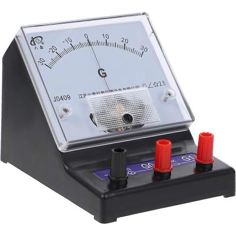 Ampèremètre sensible G Table Galvanomètre Ampèremètre Microampèremètre Physique pour-13.3X9.8cm (1/3)