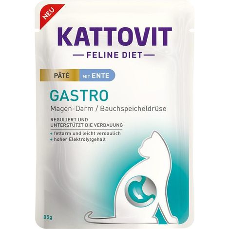 Kattovit Paté Gastro 85g - Pato 85g