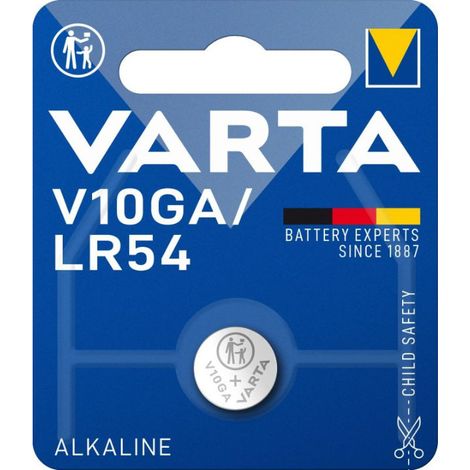 Ersatzteil - SOS Accessoire Pile bouton V10GA - LR54 pour Accessoires et entretien VARTA 4274101401 -  -