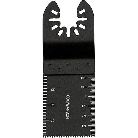 20 Stück oszillierendes Sägeblatt, 34 mm Kohlenstoffstahl, Multifunktions-Oszillierwerkzeug-Zubehör, Sägeblatt-Zubehör, Schnellspanner-Set für Holz/Metall – Schwarz, (1/5)