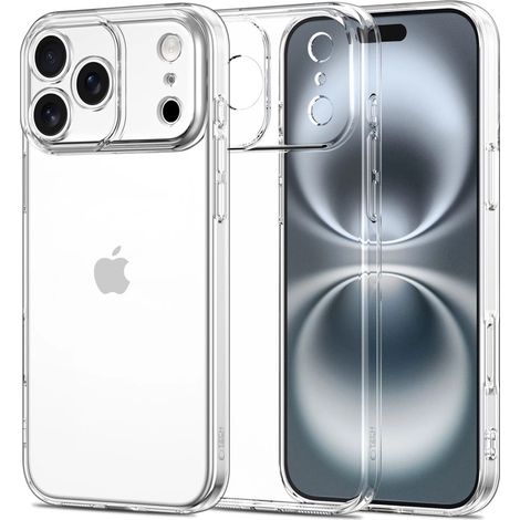 Funda Tech-Protect FlexAir para iPhone 17 Pro Max - Transparente (1/5)
