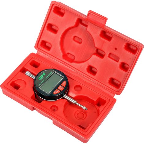 Elektronische Messuhr 0–12,7 mm mit Magnetfuß