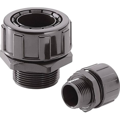 LAPP 55502445 SILVYN® MPC M25 GY Raccordo a vite del tubo flessibile Grigio M25 25 mm Piatto 1 pz.