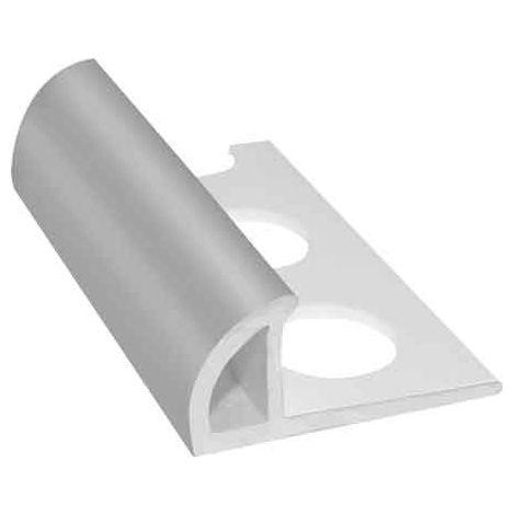 PROFILO 'JOLLY' PER RIVESTIMENTI EFFETTO ACCIAIO H. 8/10 mm