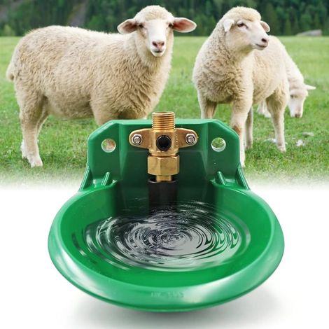 Tuserxln – Automatische Tränke für Schafe und Rinder – Wasserspender mit großem Fassungsvermögen – Hochwertiges Kunststoffmaterial – Für den professionellen Einsatz (1/5)