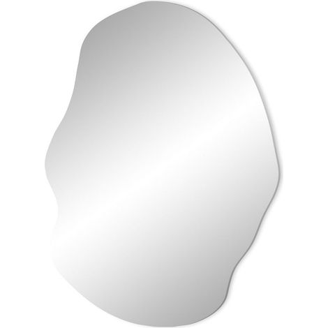 Miroir organique 50x70 cm en verre (1/4)
