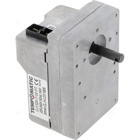 Moteur électrique tournebroche 12kg 14W 220V – Vitesse 2 tours/min – Axe métallique 8mm – MTB12KG (1/5)