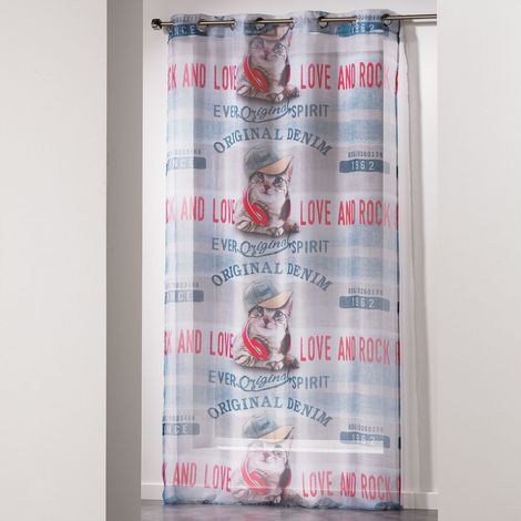 Panneau a oeillets 140 x 240 cm Girly Cat (1/2)