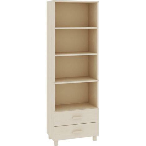 Credenza cassettiera cassettiera mobile contenitore organizer cucina soggiorno soggiorno 60 x 35 x 180 cm legno massello di pino marrone 020032174