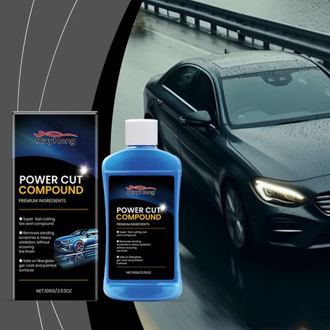 Kratzerentferner für Autos, zum Polieren, Schützen, Reinigen und Reparieren von Lackbeschichtungen – 100 g -- DE (1/5)
