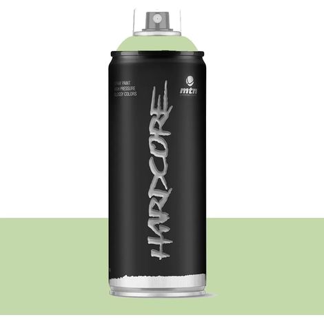 Bombe de peinture aérosol MTN Hardcore Vert pâle (RV-6019) 0,4 L (1/2)