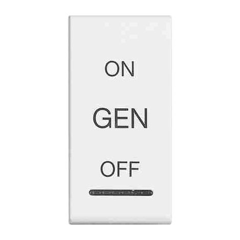 BTIN4911AFN Copritasto LivingLight 2 funzioni con serigrafia ON OFF GEN