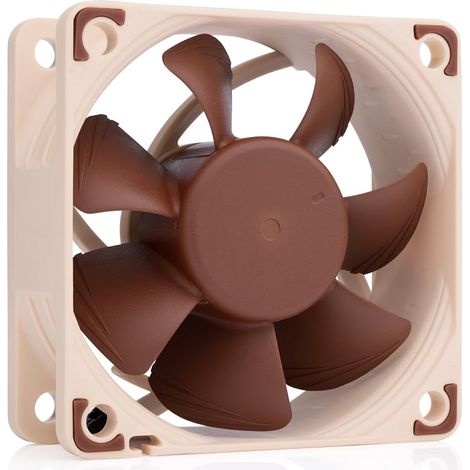 Ventilador silencioso de alta gama NF-A6x25 FLX, 3 pines (60 mm, marrón)
