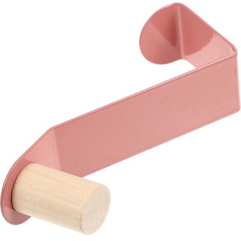 Kreativer, multifunktionaler Kleiderhaken für die Hintertür – robuster Command-Haken-24.5X12.5CM-Pink (1/3)