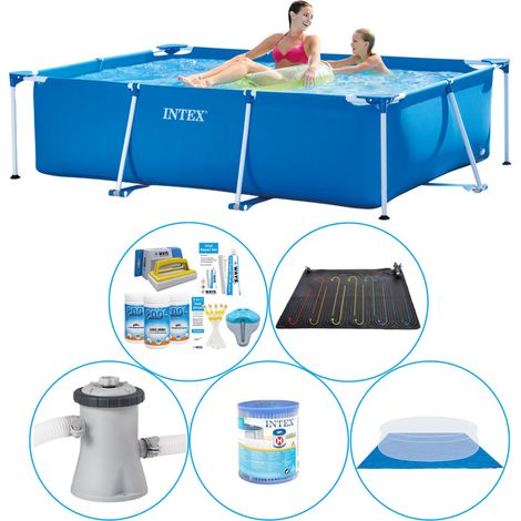 Intex Piscine Tubulaire Rectangulaire - 220x150x60 cm - 5-pièces  S20816 (1/5)