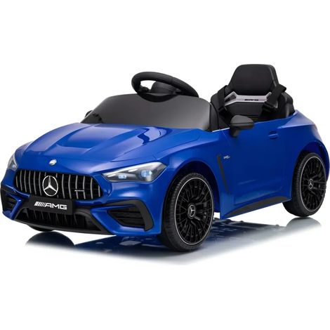 Macchina Elettrica per Bambini 12V Maserati Folgore Blu Telecomando