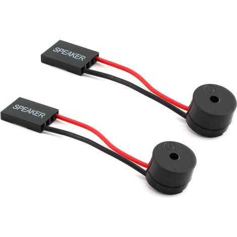 2 pièces Mini prise Buzzer pour interneordinateur carte mère carte mère bip alarme haut-parleur (1/3)