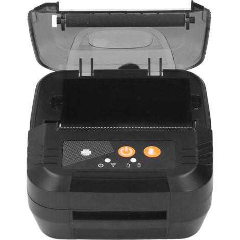 Imprimante thermique portable sans fil Bluetooth mini reçue ticket facture compatible iOS Android USB rechargeable (1/5)