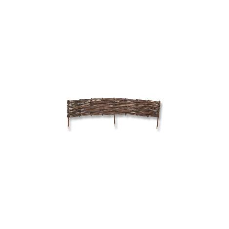 Cenefa decorativa de mimbre WILBORDER Nortene