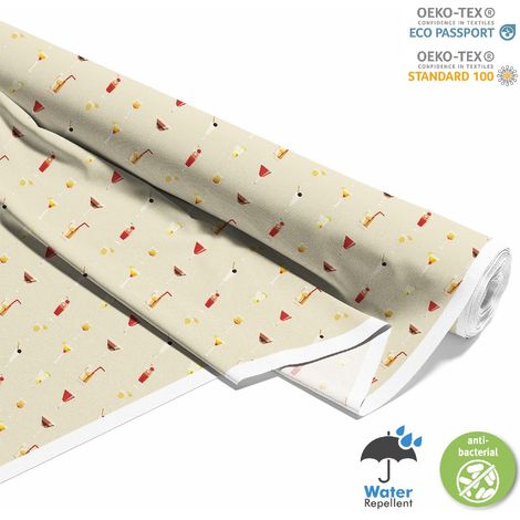 TESSUTI DECORATIVI PER ESTERNI OXFORD - Motivo Cocktail DX8487 (1/5)